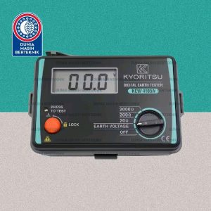 Earth Tester Kyoritsu 4105A – Alat Ukur Tahanan Tanah Akurat & Tahan Air