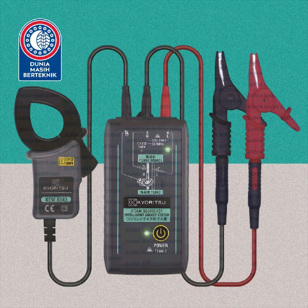 INTELLIGENT SOCKET TESTER KYORITSU KEW 8343