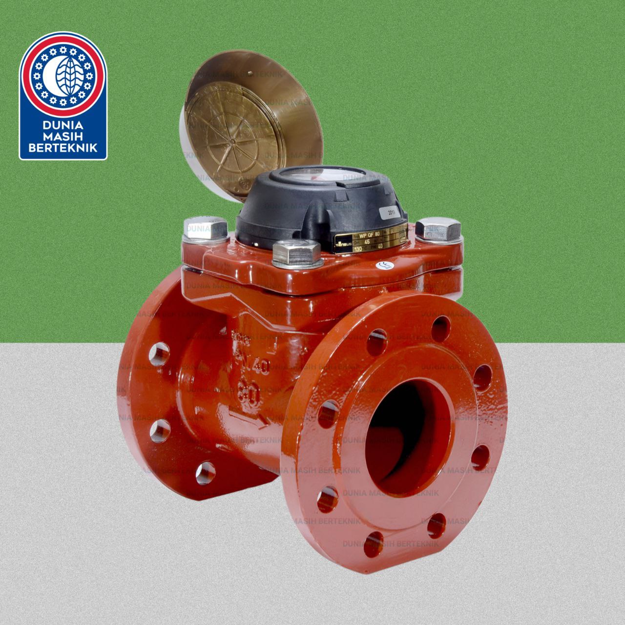 SENSUS Hot Water Meter – WP-QF DN 80 PN 40 130°C