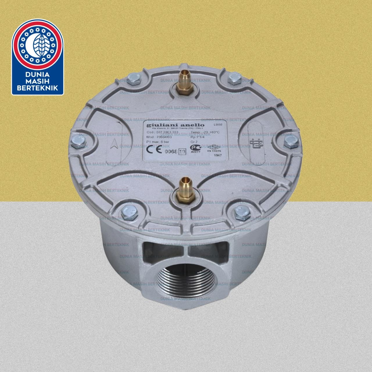 Gas Filter Merk GIULIANI ANELLO Tipe 70604/6B